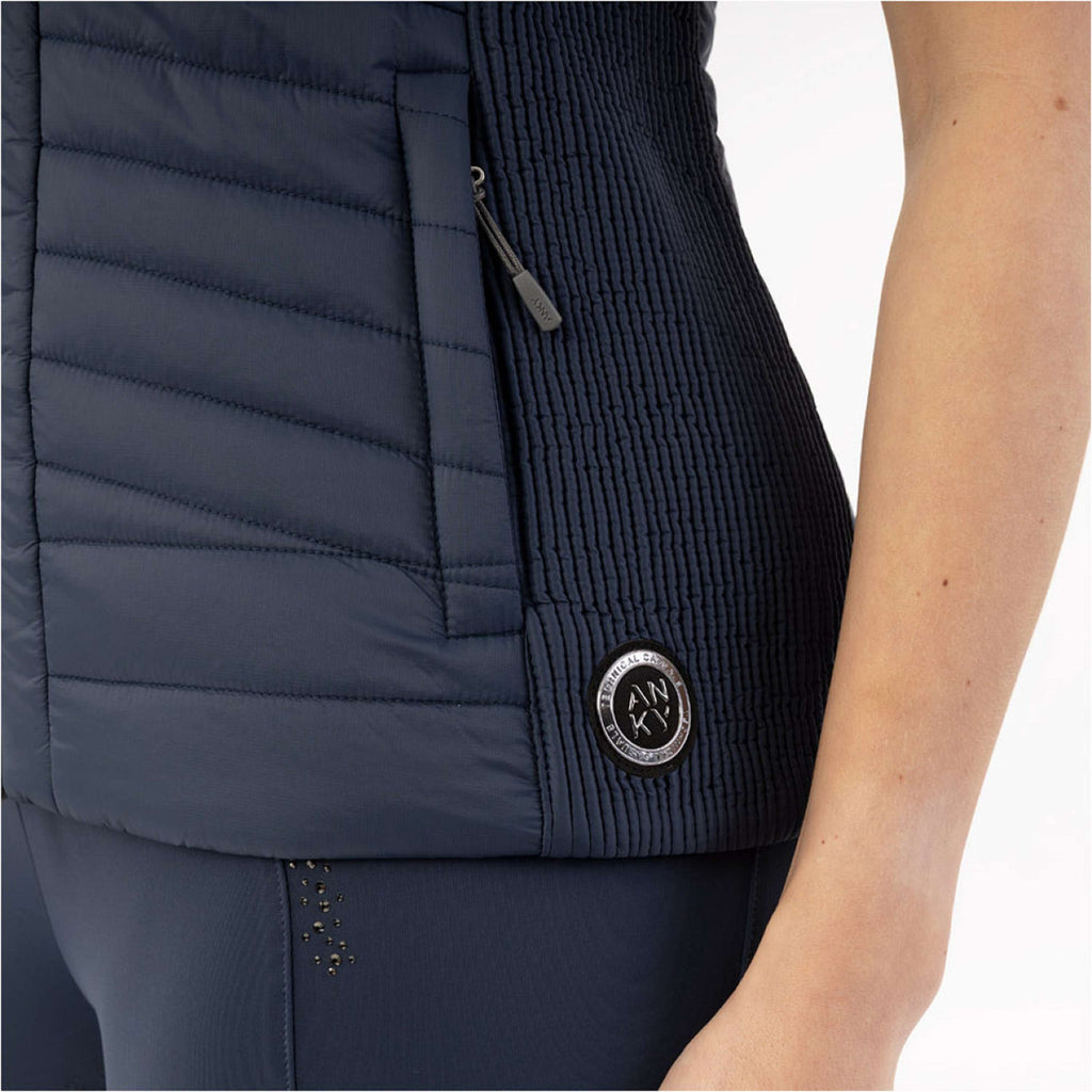 ANKY Gilet ATC261001 Indaco dell'umore