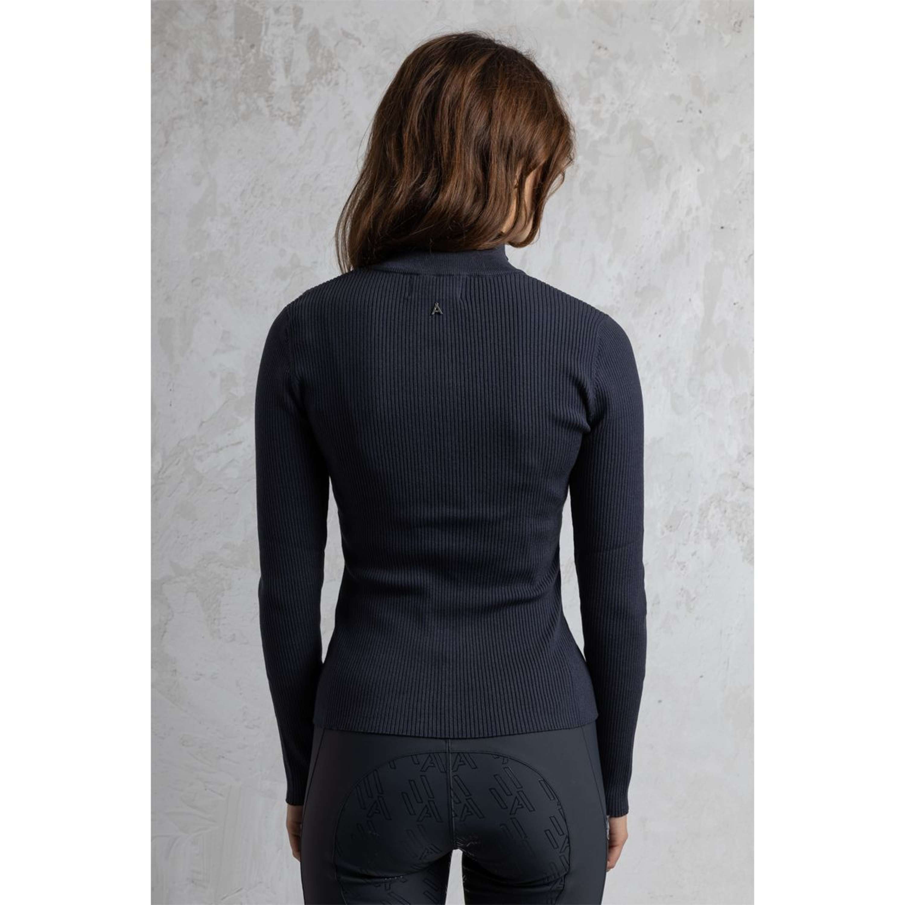 ANKY Felpa con cappuccio e zip ATC262304 Inkwell
