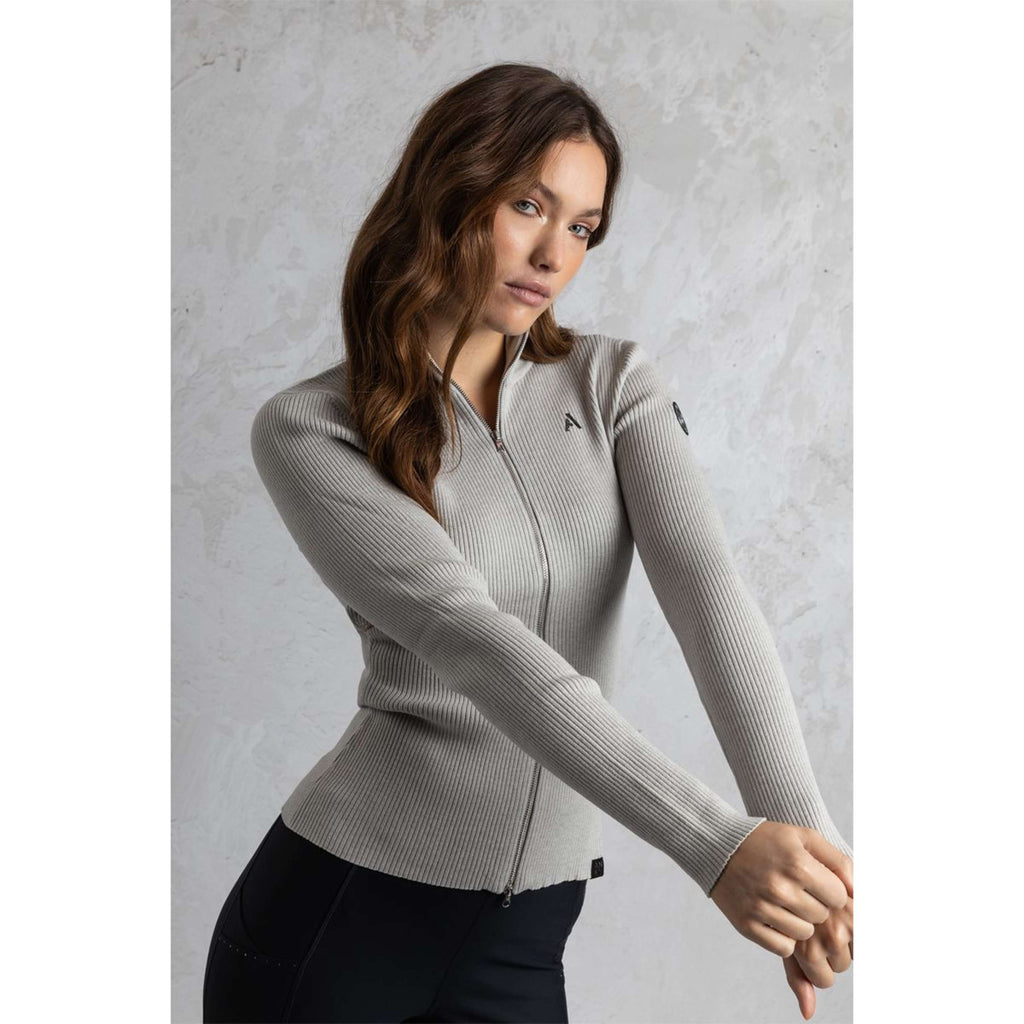 ANKY Felpa con cappuccio e zip ATC262304 Nacreous Clouds
