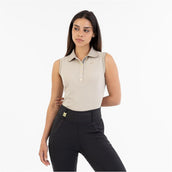 ANKY Polo ATC251202 Senza Maniche Island Fossil