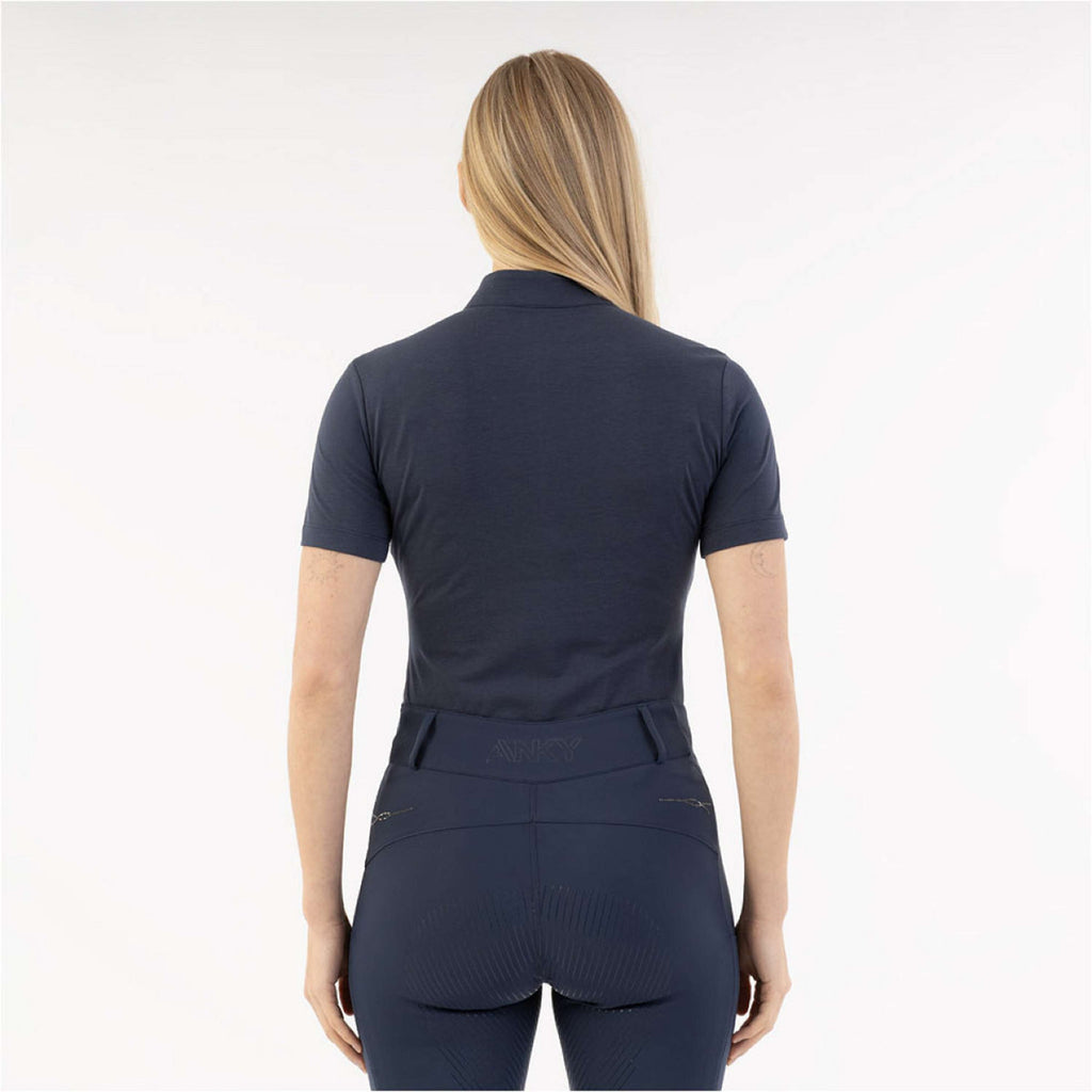 ANKY Maglietta Short Sleeve ATC261204 Indaco dell'umore