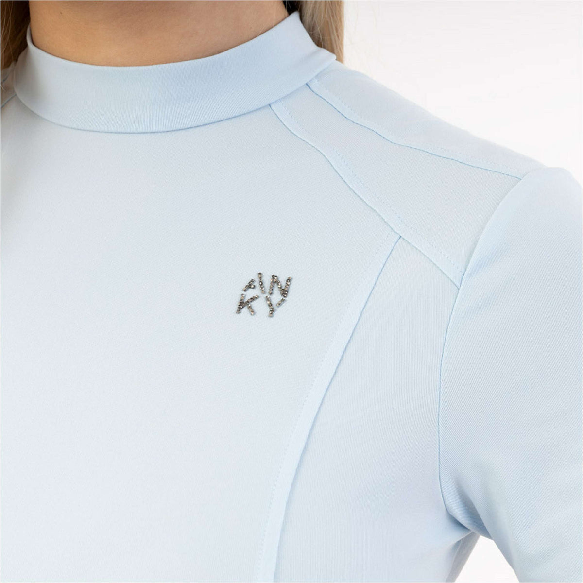 ANKY Maglietta Mockneck Tee ATC261205 Nantucket Breeze