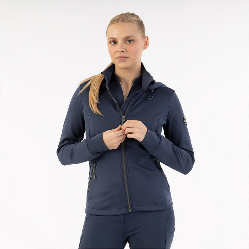 ANKY Felpa con cappuccio e zip Hooded Tech ATC251101 Indaco dell'umore ANKY Felpa con cappuccio e zip Hooded Tech ATC251101 Indaco dell'umore