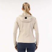 ANKY Felpa con cappuccio e zip Hooded Tech ATC251101 Island Fossil
