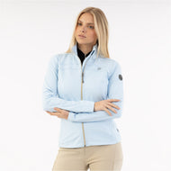 ANKY Felpa con cappuccio e zip Sub Layer ATC261103 Nantucket Breeze