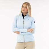 ANKY Felpa con cappuccio e zip Sub Layer ATC261103 Nantucket Breeze