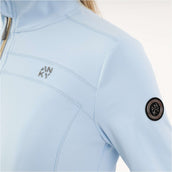 ANKY Felpa con cappuccio e zip Sub Layer ATC261103 Nantucket Breeze