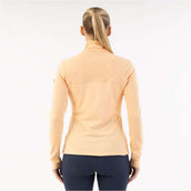 ANKY Felpa con cappuccio e zip Jersey ATC261105 Peach Fuzz