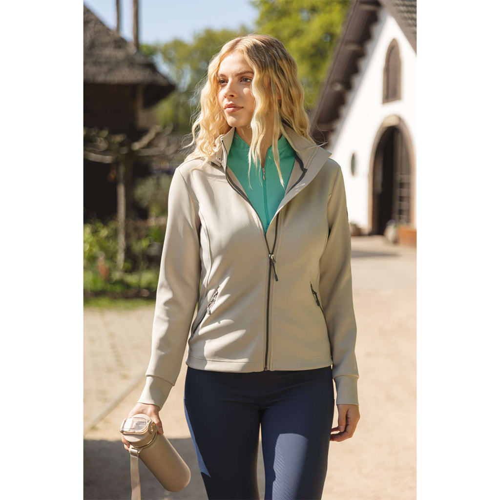 ANKY Felpa con cappuccio e zip Hooded Tech ATC251101 Island Fossil