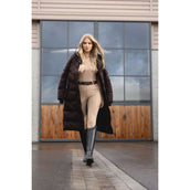 ANKY Cappotto Lungo AW25 Puffer Chocolate Torte