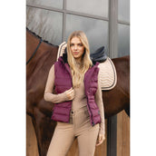 ANKY Gilet AW25 Padded Windsor Wine