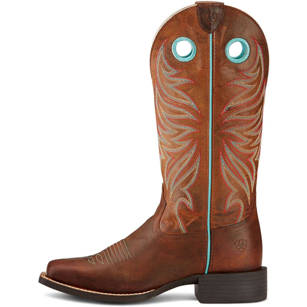 Ariat Stivali Western Round Up Ryder Donne Sassy Brown
