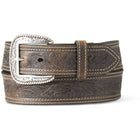 Ariat Cintura Tooled Double Stitched Marrone