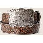 Ariat Cintura Cow Buckle Uomini Nero