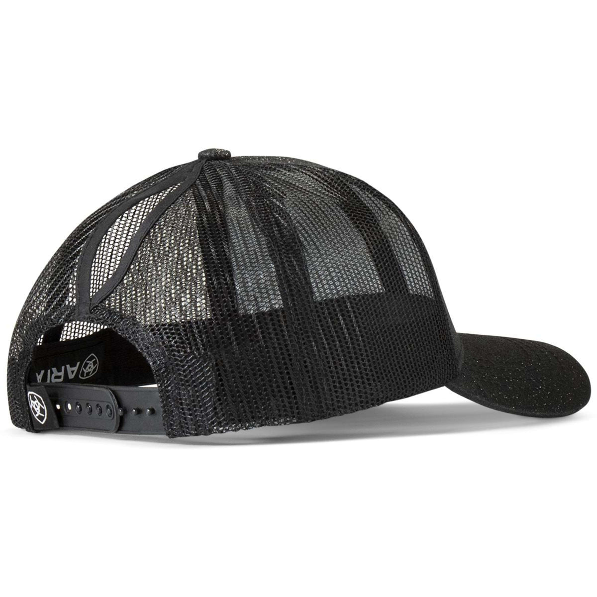 Ariat Cappello Messy Bun Glitter Nero