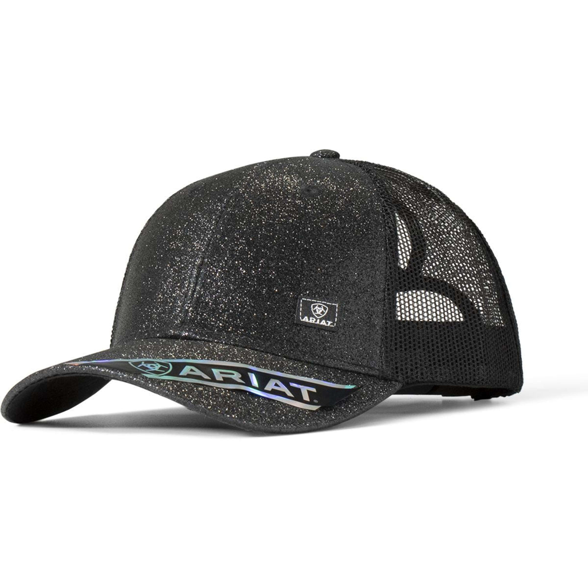 Ariat Cappello Messy Bun Glitter Nero