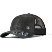 Ariat Cappello Messy Bun Glitter Nero