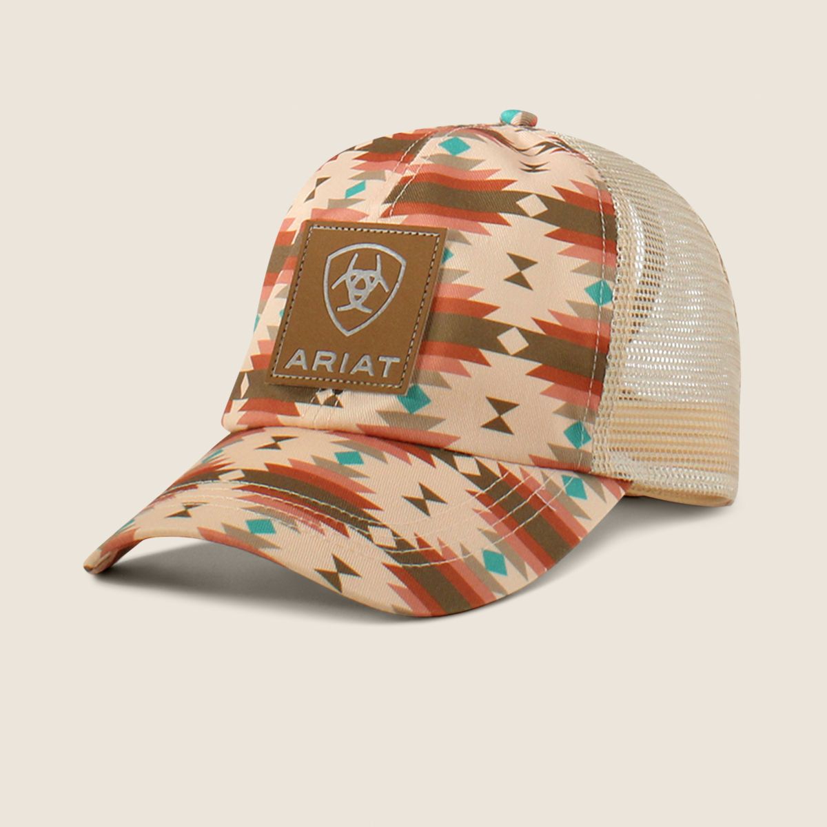 Ariat Cappello South West Print Logo Patch Donne Rosa