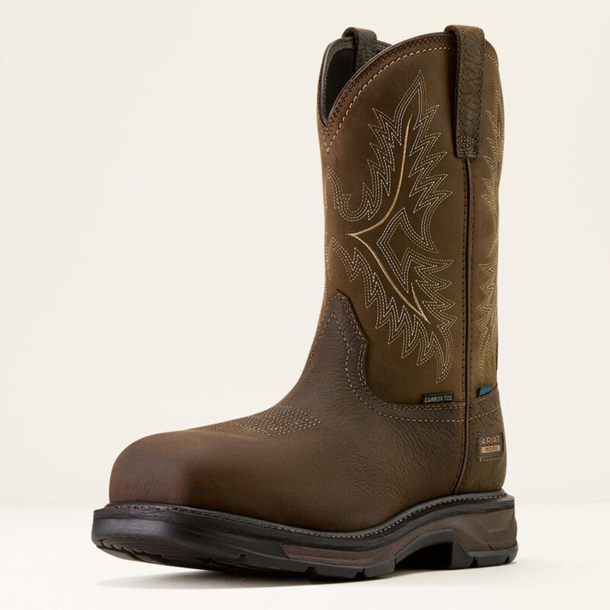 Ariat Stivali Western WorkHog XT Waterproof Wide Square Carbon Toe Uomini Brown/Mocha