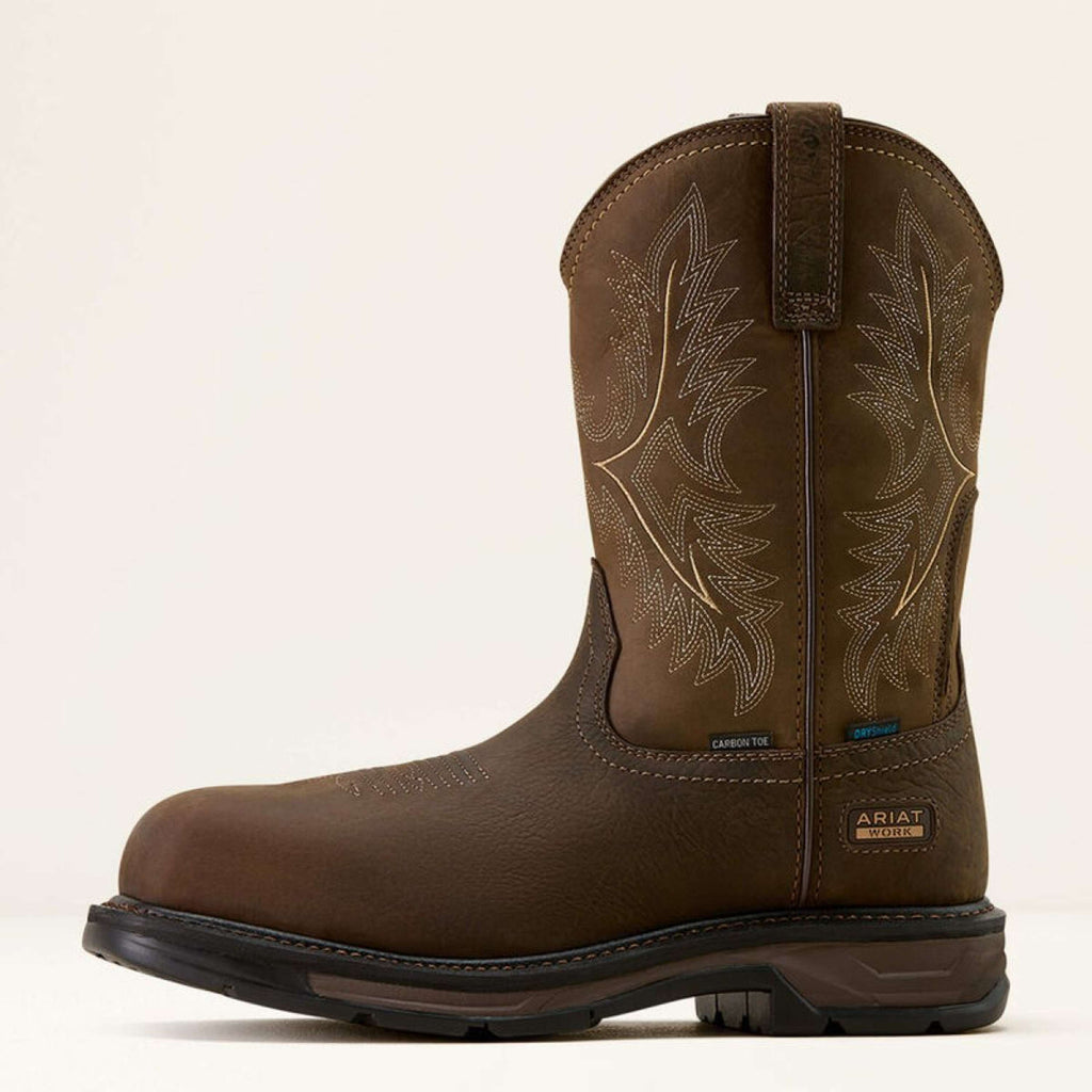 Ariat Stivali Western WorkHog XT Waterproof Wide Square Carbon Toe Uomini Brown/Mocha