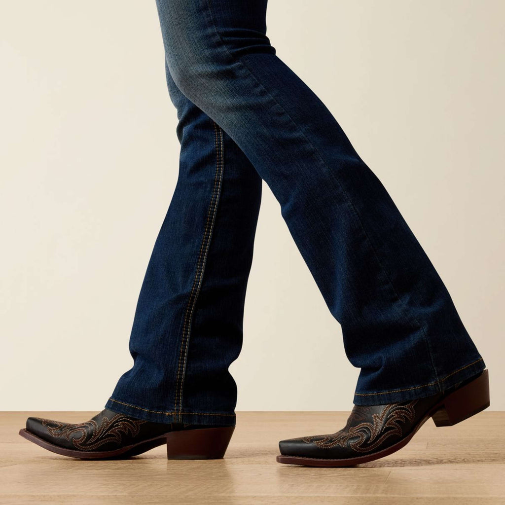 Ariat Jeans Rosa Perfect Rise Boot Cut Donne Lita