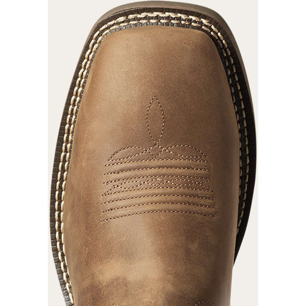 Ariat Western Boots Hybrid Patriot H2O Uomini Distressed Brown