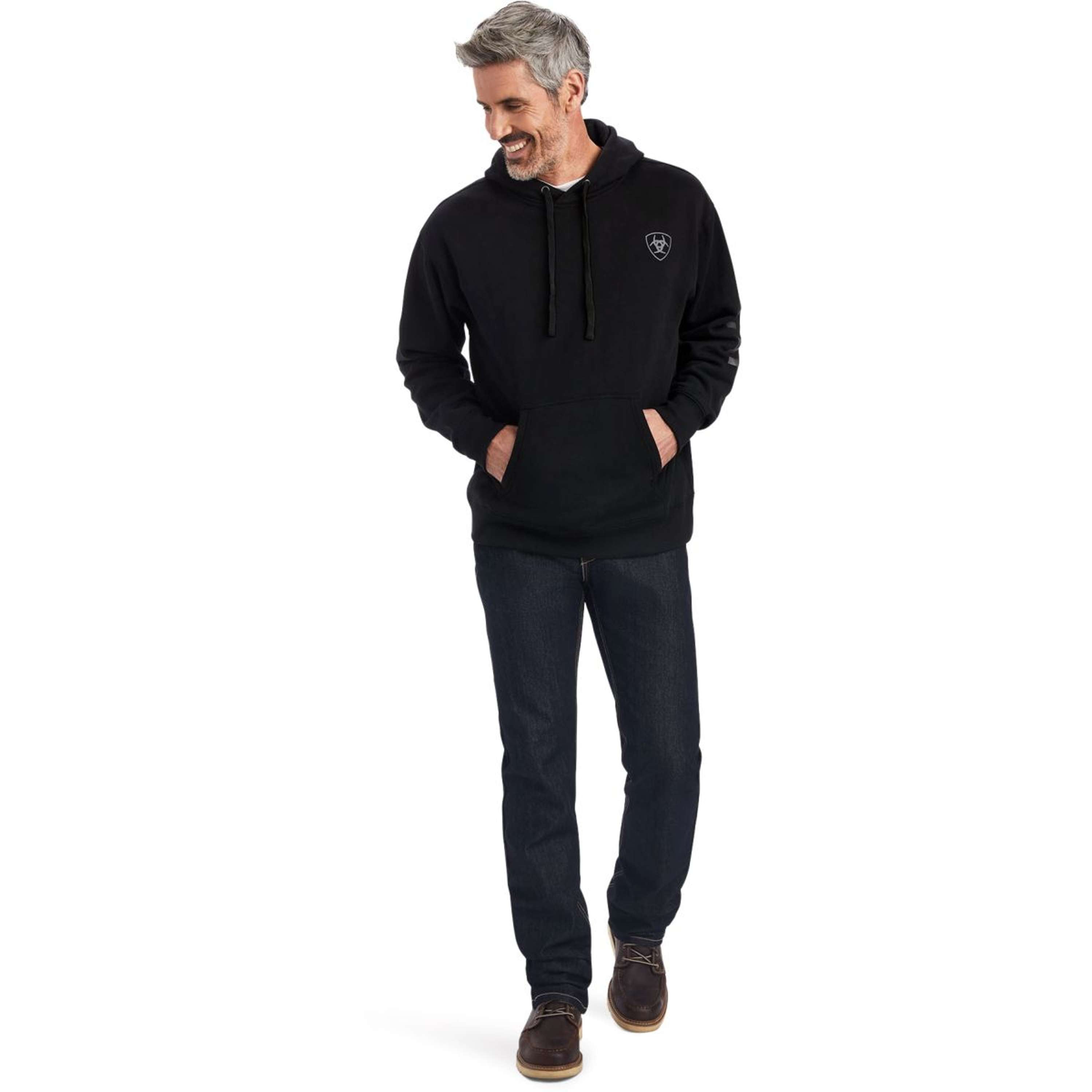 Ariat Maglione Logo Uomini Nero