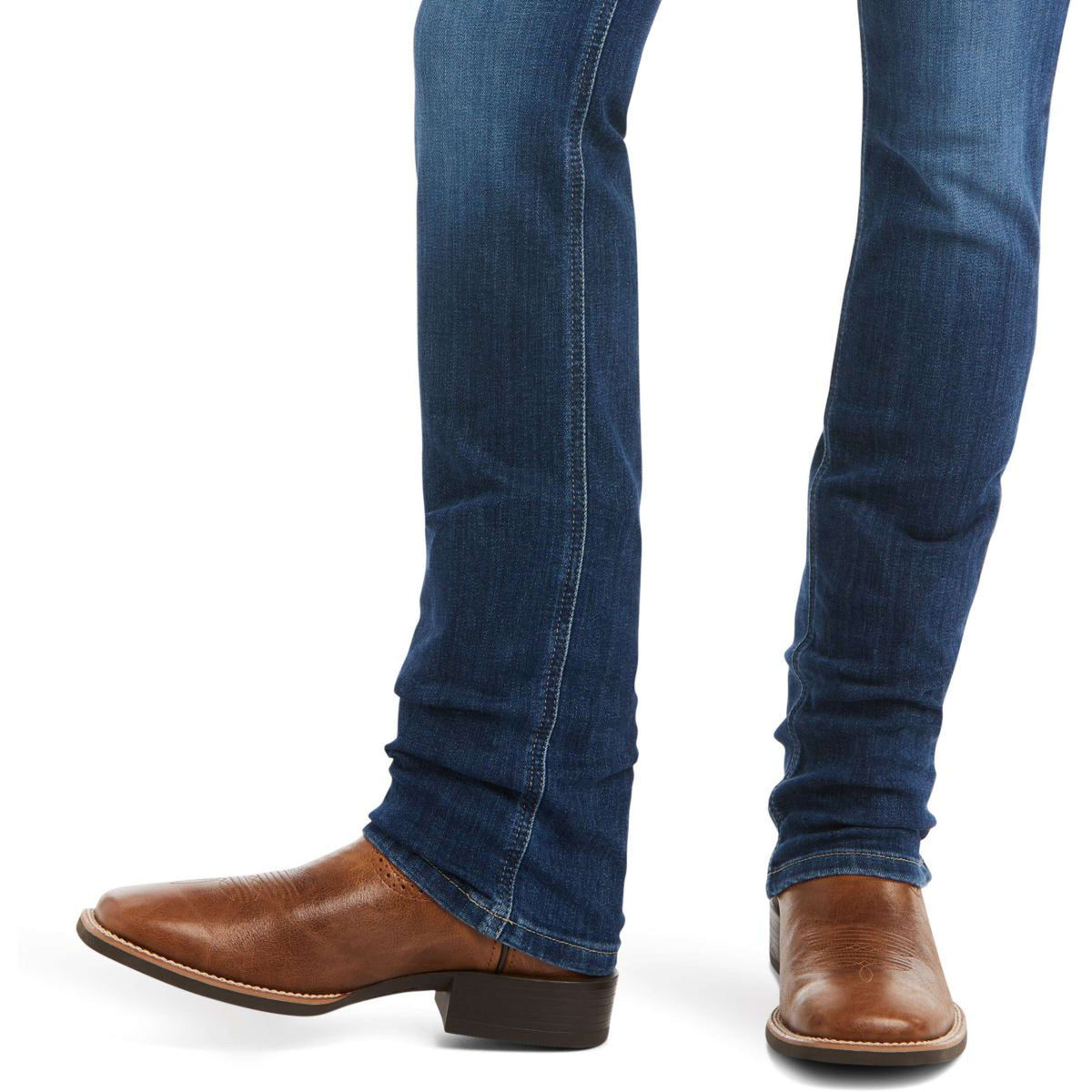 Ariat Jeans Real Perfect Rise Abby Straight Donne Mackenzie Blue