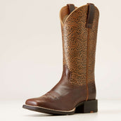 Ariat Stivali Western Round Up Wide Donne Marrone