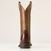 Ariat Stivali Western Round Up Wide Donne Marrone