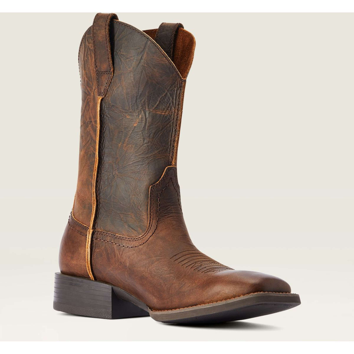 Ariat Stivali Western Sport Rambler Uomini Bartop Brown