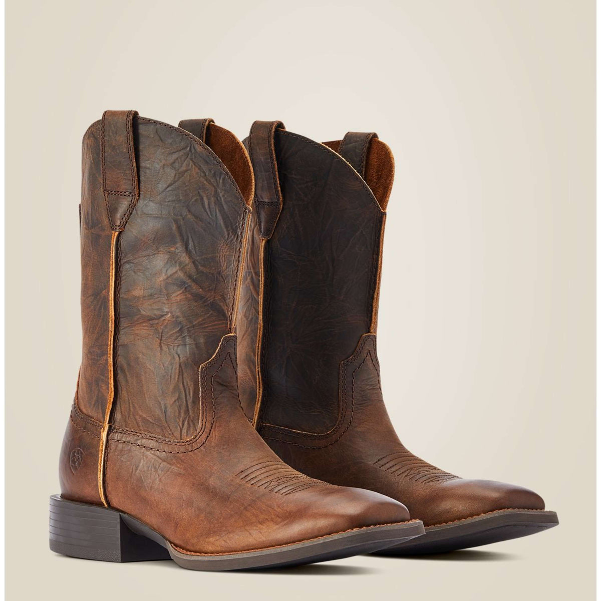 Ariat Stivali Western Sport Rambler Uomini Bartop Brown