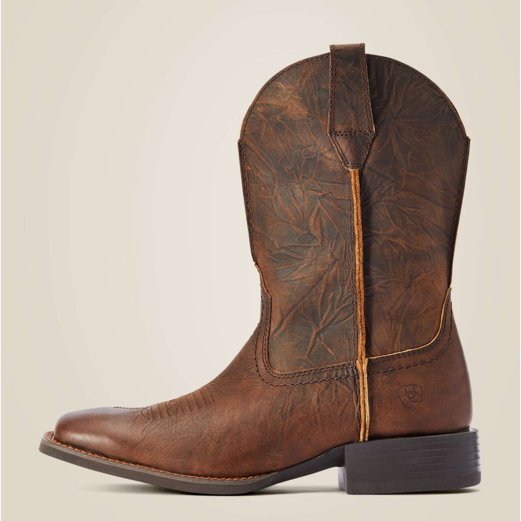 Ariat Stivali Western Sport Rambler Uomini Bartop Brown
