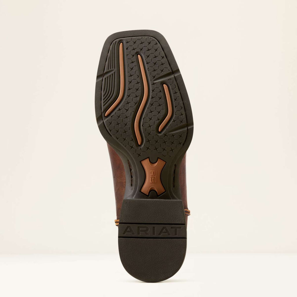 Ariat Stivali Western Sport Rambler Uomini Bartop Brown