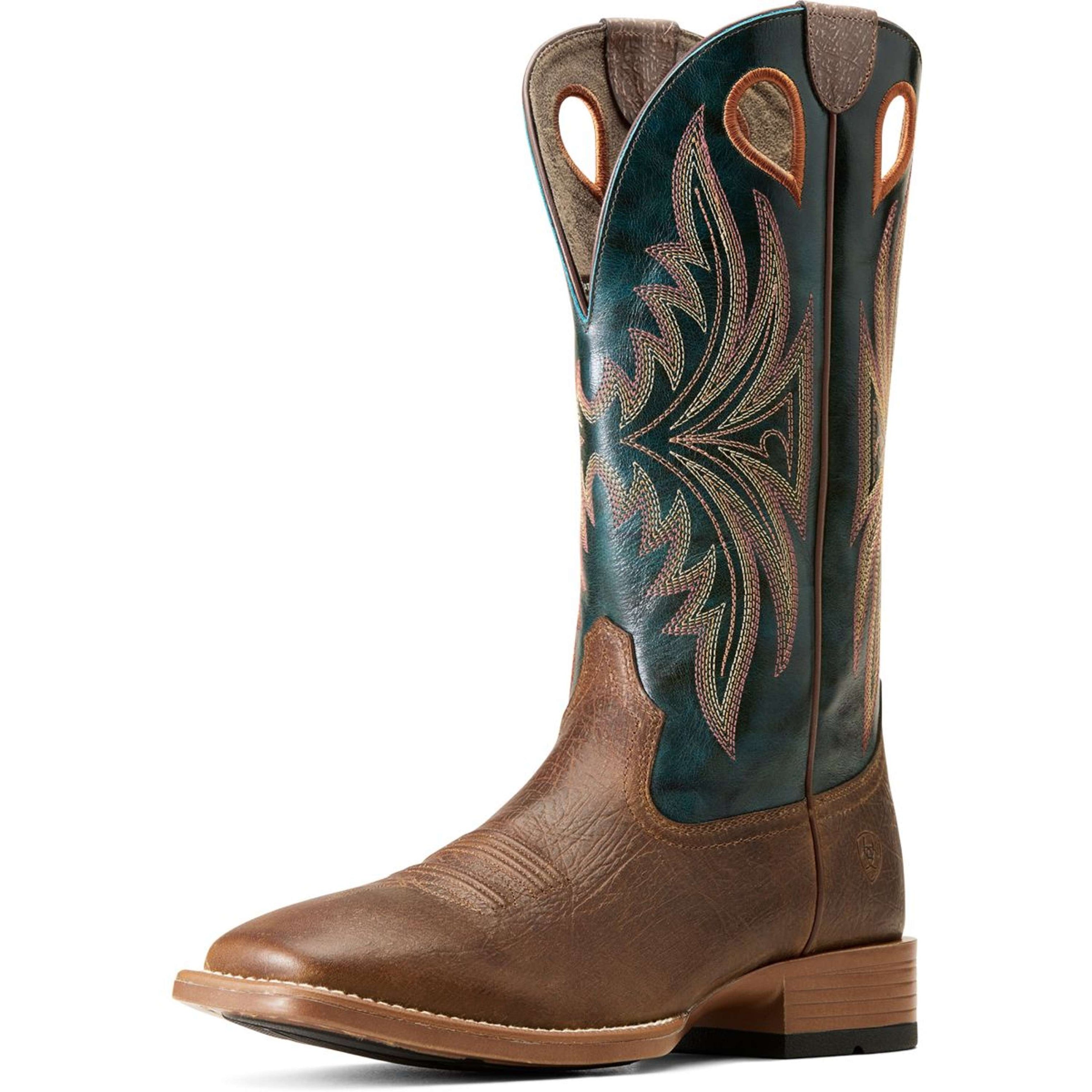 Ariat Stivale occidentale Granger Ultra Uomini Brown Bark/Sea Green Ariat Stivale occidentale Granger Ultra Uomini Brown Bark/Sea Green