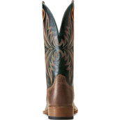 Ariat Stivale occidentale Granger Ultra Uomini Brown Bark/Sea Green