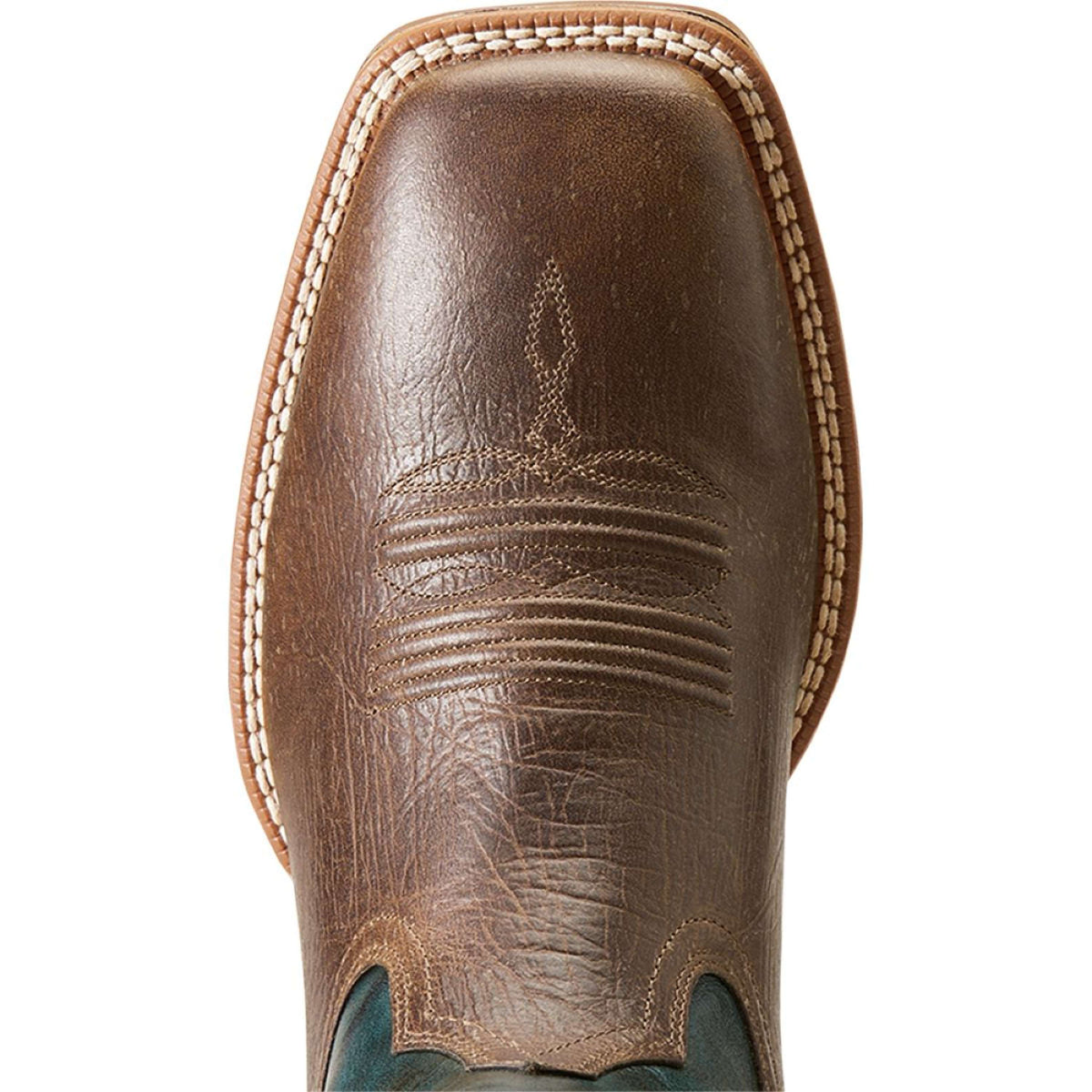Ariat Stivale occidentale Granger Ultra Uomini Brown Bark/Sea Green