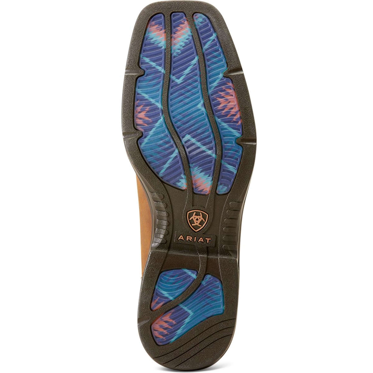 Ariat Stivale occidentale Ridgeback Uomini Oily Distressed Tan