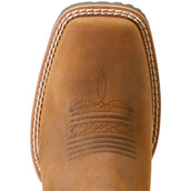 Ariat Stivali Western Hybrid Ranchwork Donne Distressed Tan