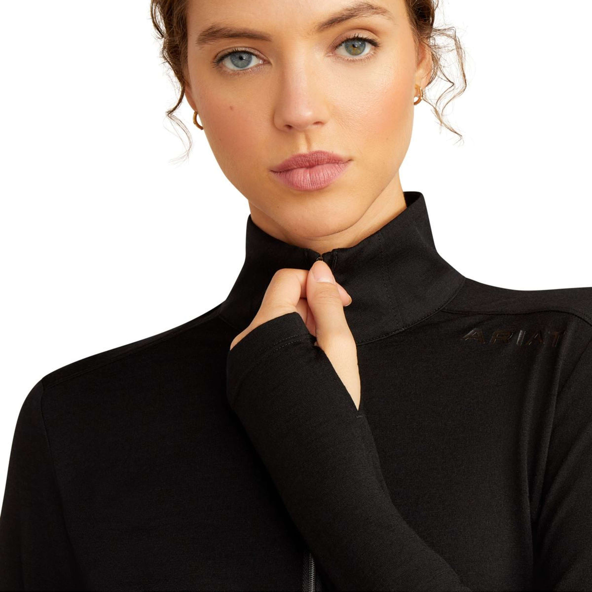 Ariat Strato di base Cheviot Donne Nero