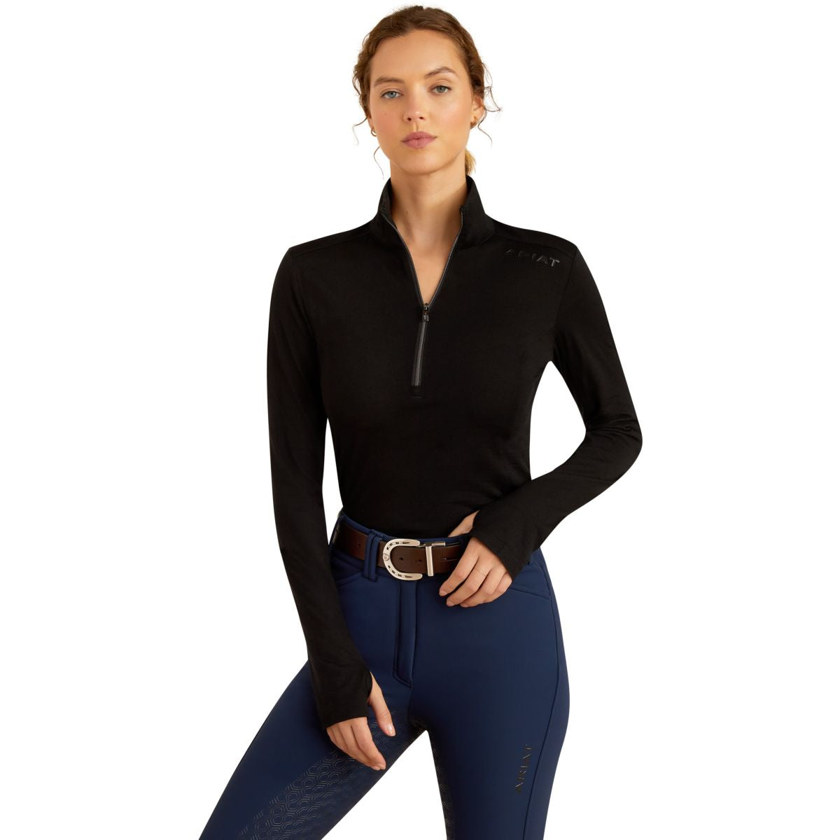 Ariat Strato di base Cheviot Donne Nero