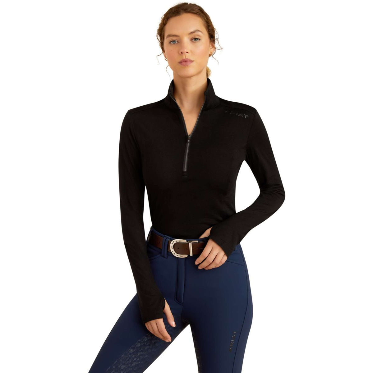 Ariat Strato di base Cheviot Donne Nero