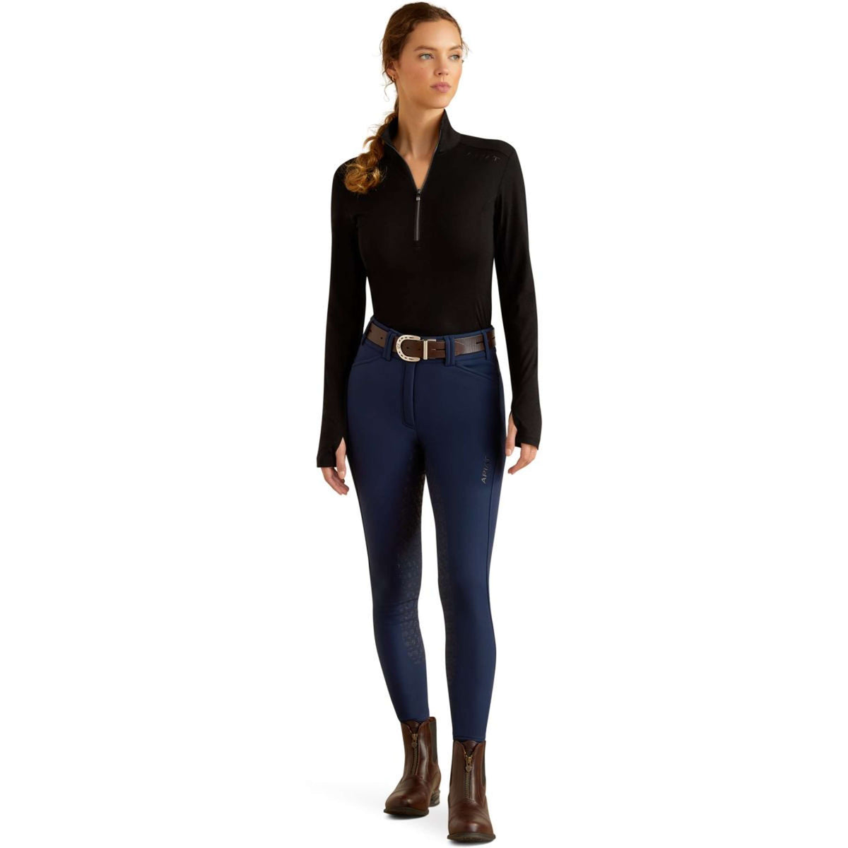 Ariat Strato di base Cheviot Donne Nero