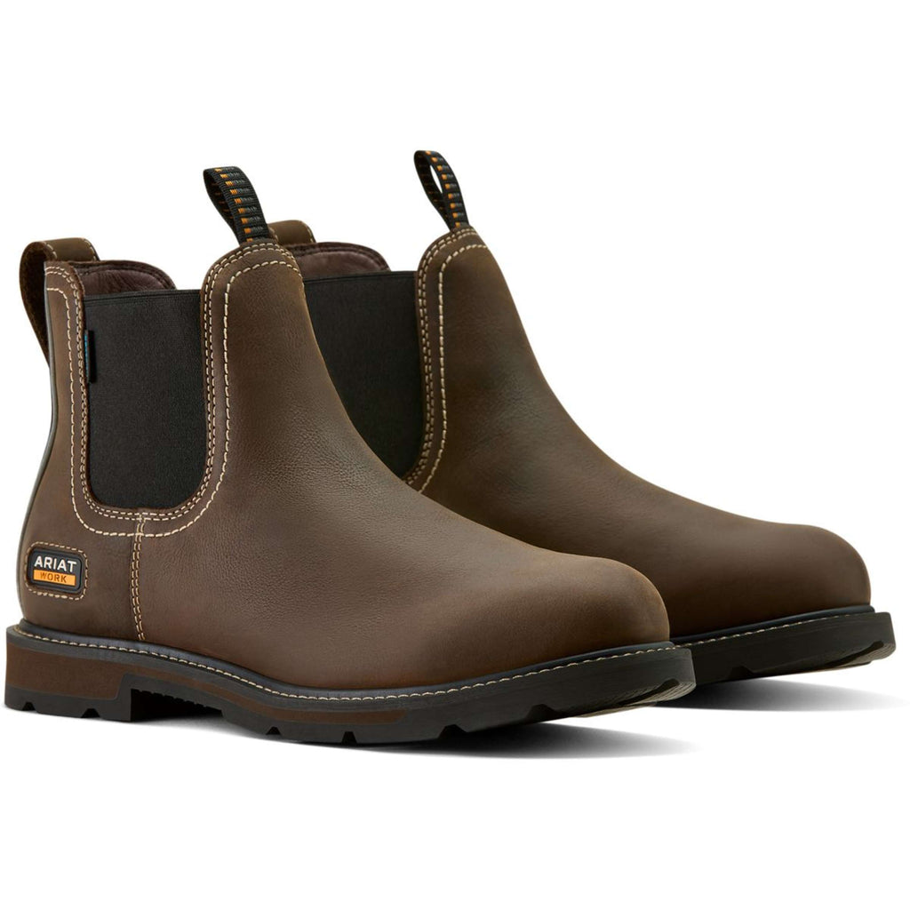 Ariat Stivaletti Groundbreaker Chelsea H20 Uomini Marrone scuro
