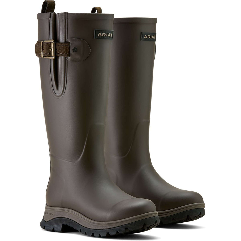 Ariat Stivali da pioggia Woodstock Donne Marrone