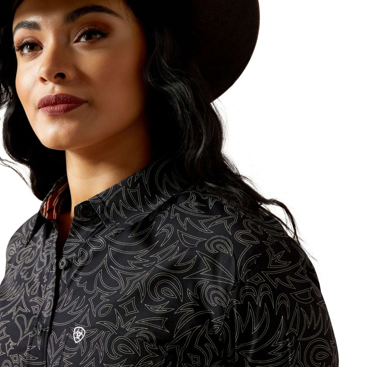 Ariat Blusa Kirby Donne Nero