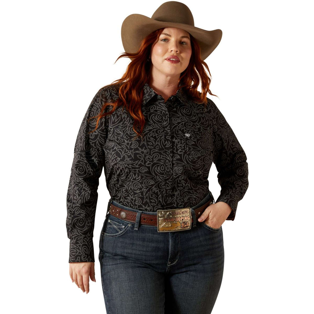 Ariat Blusa Kirby Donne Nero