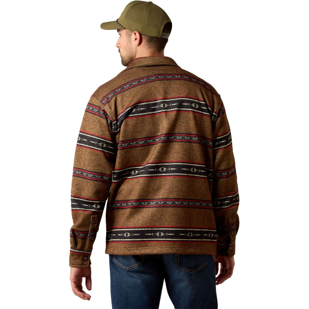 Ariat Blusa Caldwell Uomini Toffee Serape