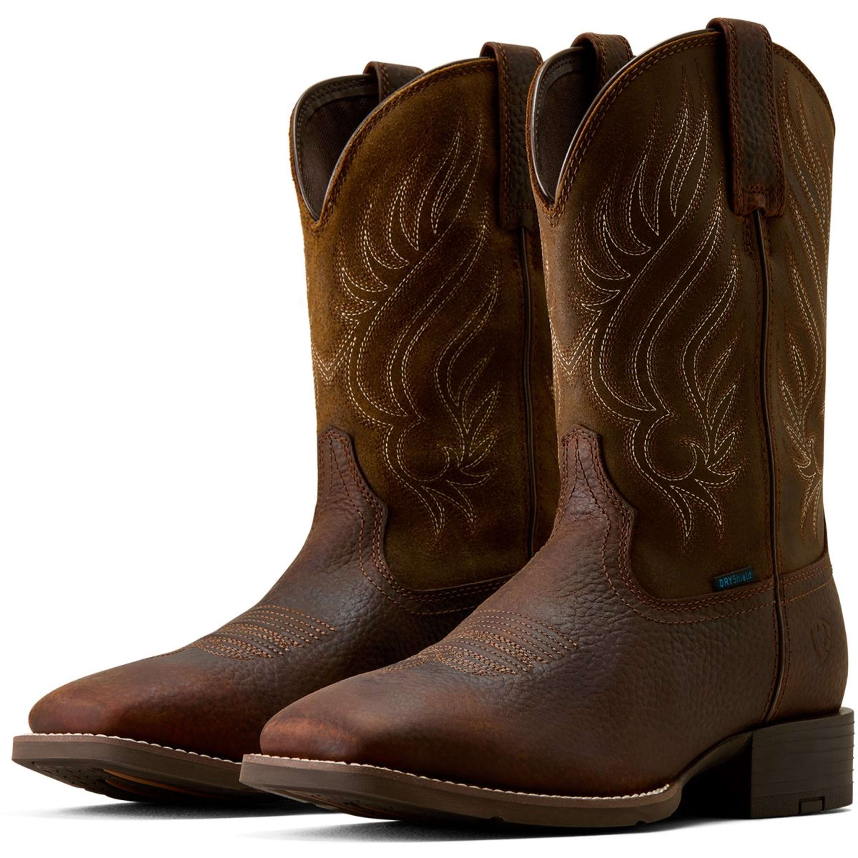 Ariat Stivali Western Sport Riggs H2O Uomini Copper Kettle/Espresso Tan