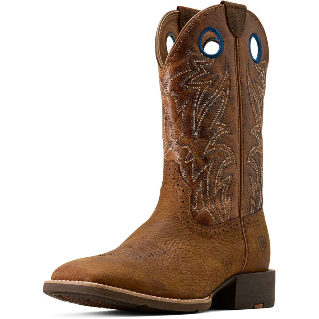 Ariat Stivali Western Sport Sidebet Uomini Dark Tan